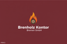 Logo Brenholz Kontor - fond bordeaux
